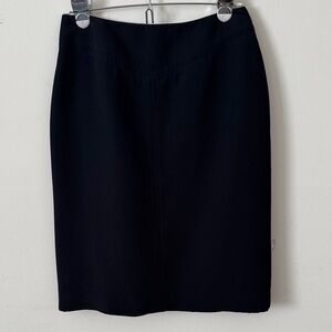 Worthington Classic Black Women's Pencil Skirt 22” long- like New!